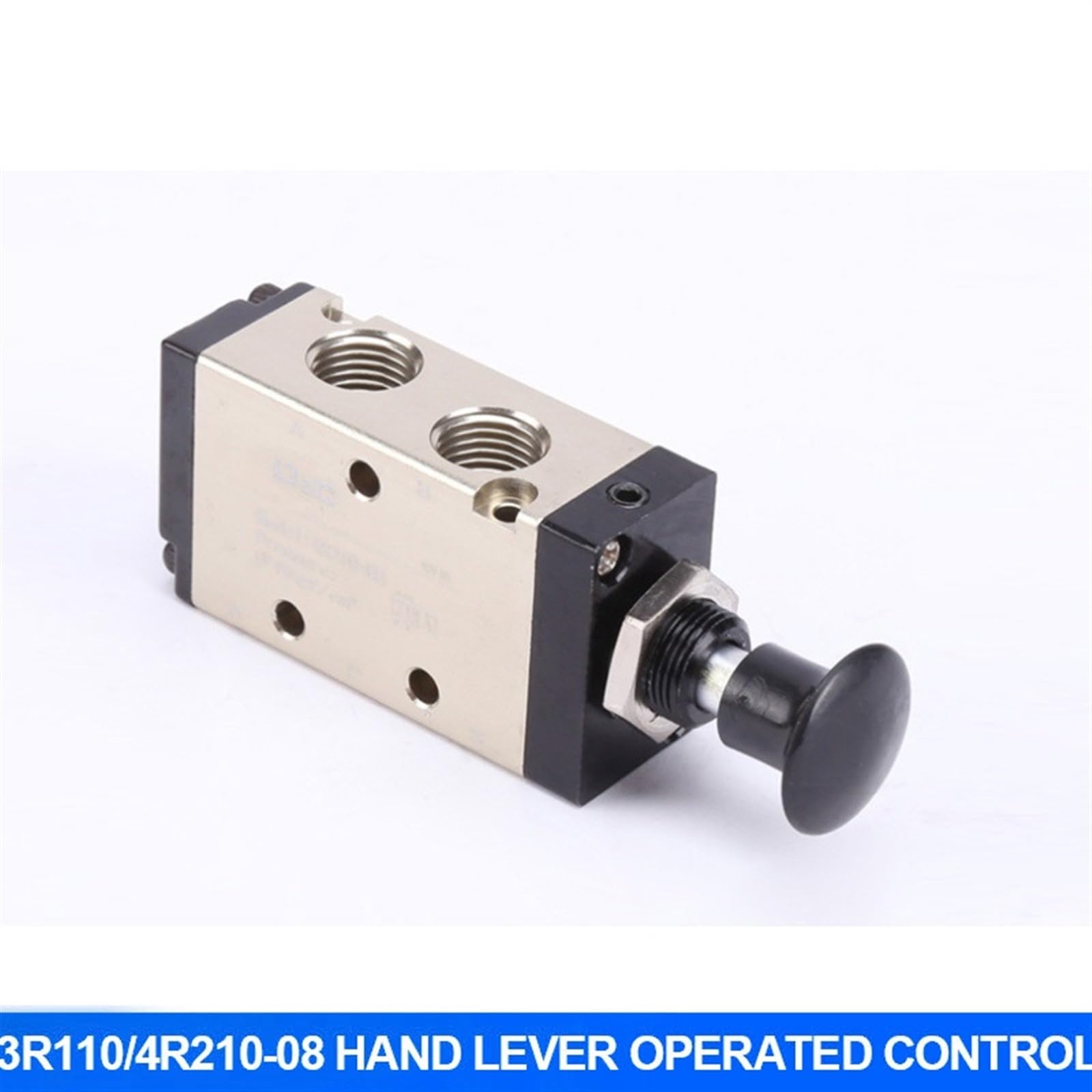 Interruttore Pneumatico Tirare la valvola 4R210-08 4R310-10 Valvola Meccanica 5 Porte 2 Posizioni Controllo Cilindro Valvola Leva Manuale Controllo 1 pz(4R310-10,with 12mm Fittings)