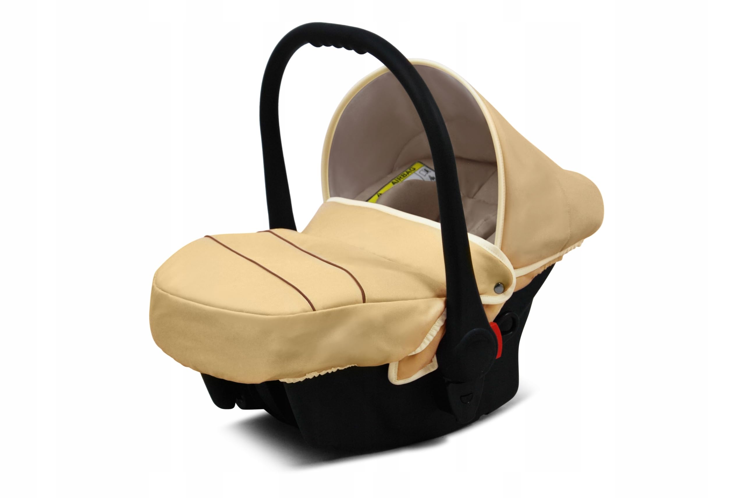 BabyLux Zestaw wózków dziecięcych 4 w 1 – Largo – w zestawie wanienka dla niemowląt, fotelik sportowy, fotelik samochodowy, stacja bazowa ISOFIX – fotelik samochodowy – zestaw wózków dziecięcych