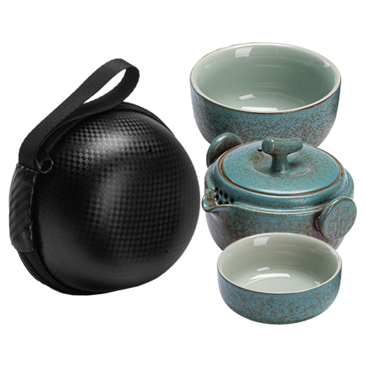 Set de té de viaje en estuche, el regalo ideal para amantes del té tradicional