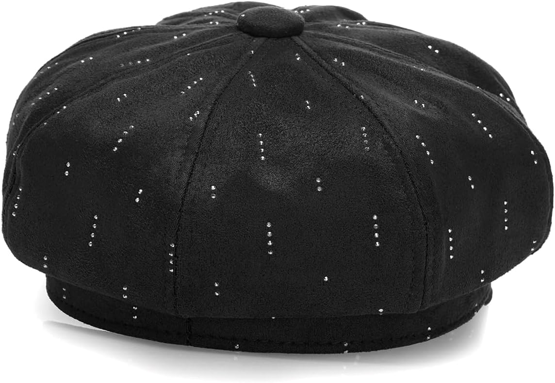 French Beret Hats for Women Winter Newsboy Cap Spring Outdoor Sun Hat
