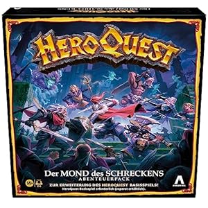 Avalon Hill HeroQuest The Moon of Horrors Adventure Pack, HeroQuest Base Game Required, Role Playing Game