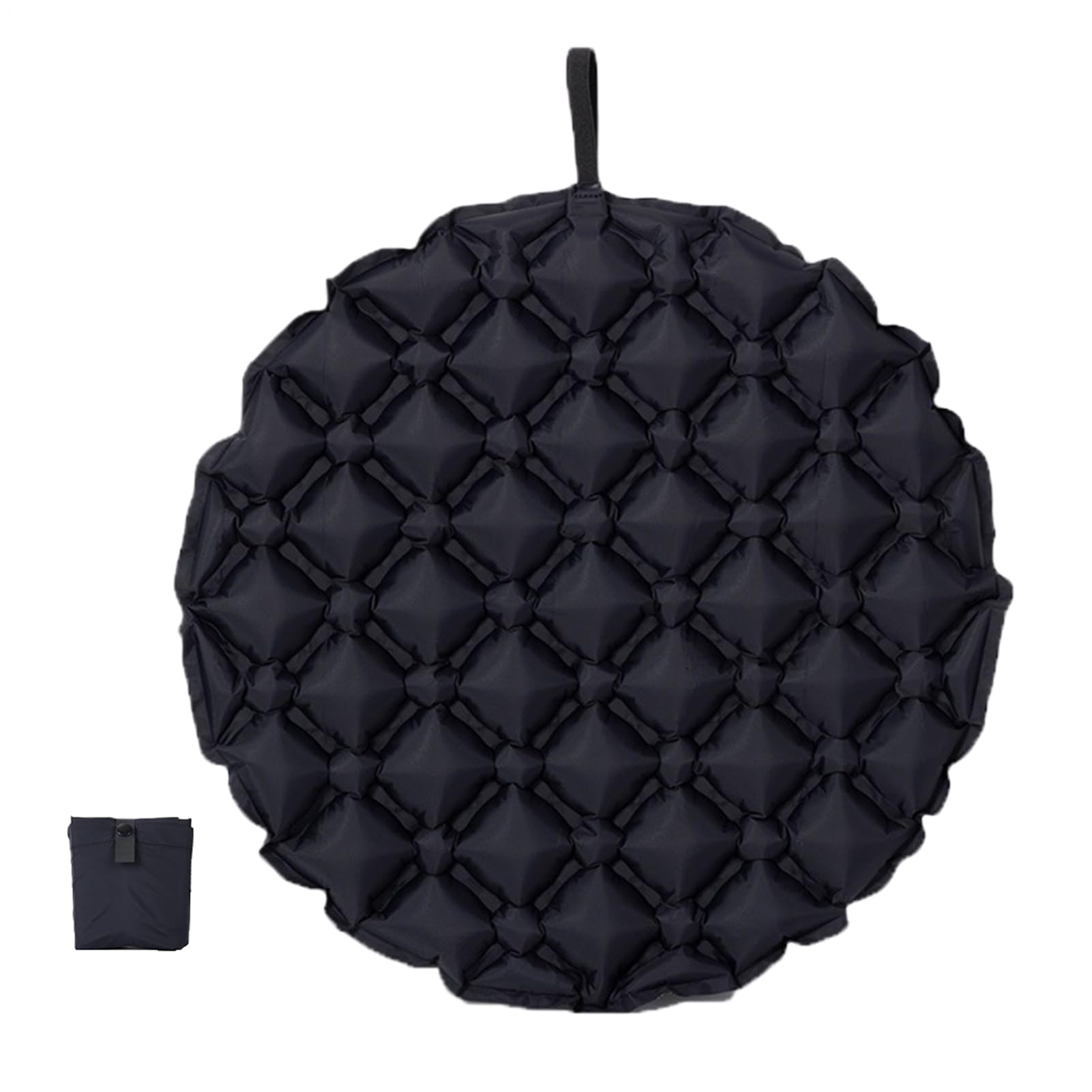 LAFANDE Inflatable Travel Seat Cushion, Waterproof Air Cushions, Inflatable SeatCushion, Waterproof Lightweight Round Anti-Moisture Soft Pad for Camping Fishing Boating Backpacking