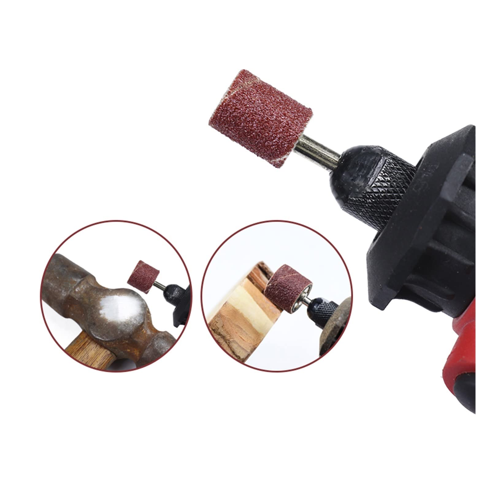 Bohrer Schleifzubehör Werkzeugset 225pcs Drehwerkzeug Zubehör Bit Set Schneiden Polieren Schleifwerkzeuge (Farbe: 225pcs Kunststoffbox)