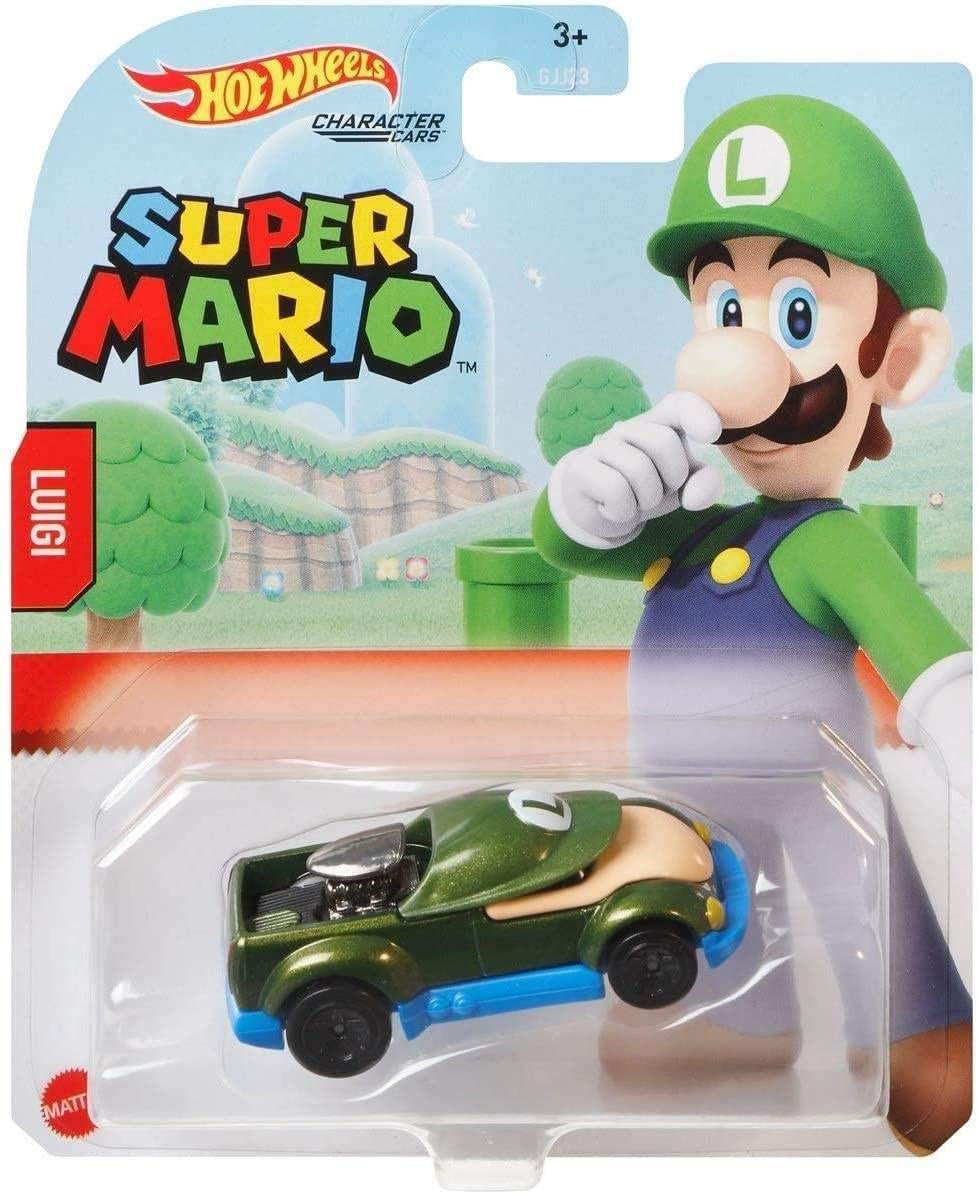 Hot Wheels スーパーマリオ プランバーバン ルイージ Amazon.com: Hot Wheels Super Mario Character Cars – Complete