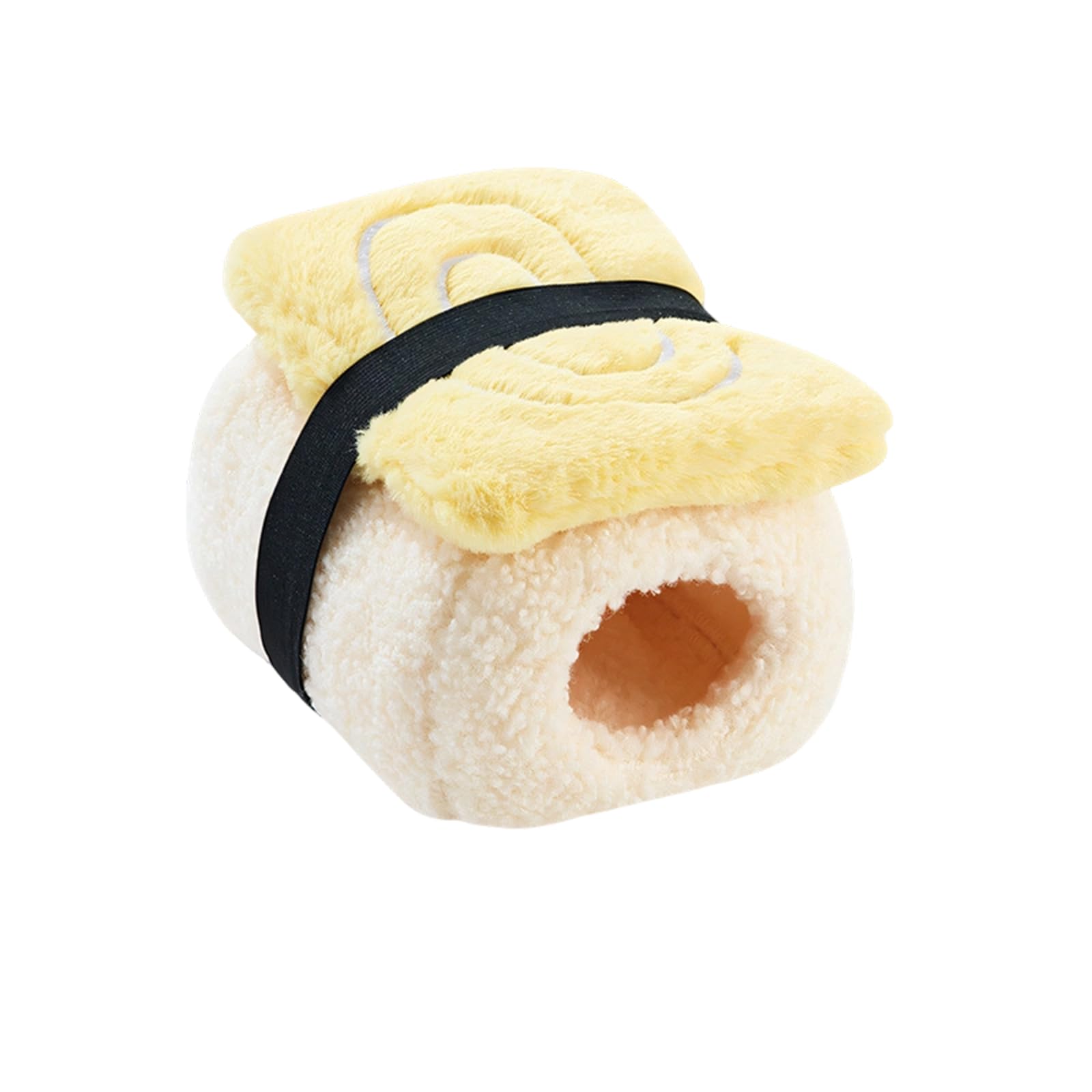 LUCKGONI Warm Sushi Shape Hamster Bed Warm Winter Shelter Nest For Small Pet Sugar Gliders And Dwarf Hamster Habitats Decors