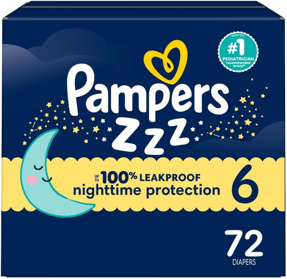 Pampers ZZZ Overnight Diapers