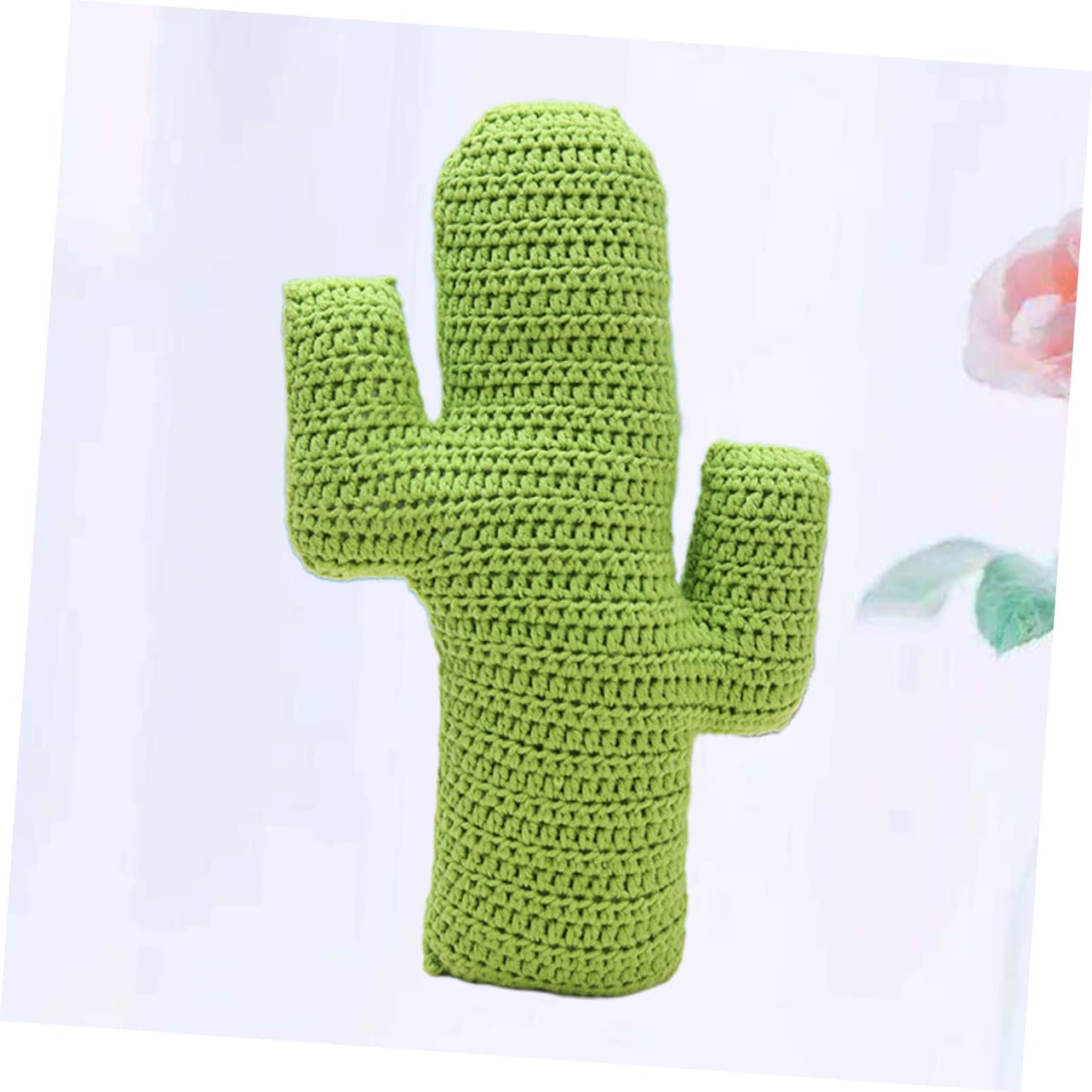 Zerodeko 3stücke Kreatives Handgewebtes Kaktus Kissen Für Junge Mädchen Pflanzen Design Huggable Kissen Für Sofas Und Betten Als Für Mädchen