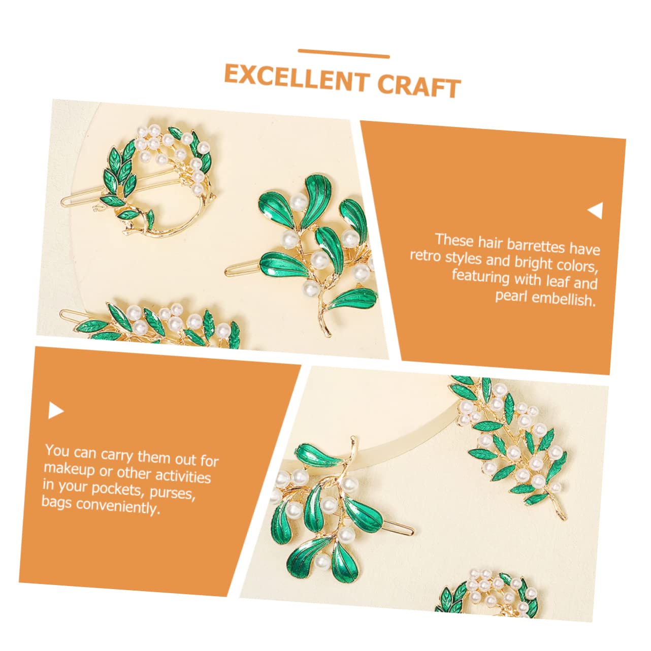 DOITOOL 12piezas De Perlas Para Mujeres y De Horquillas Elegantes Accesorios Cabello Para Bodas y