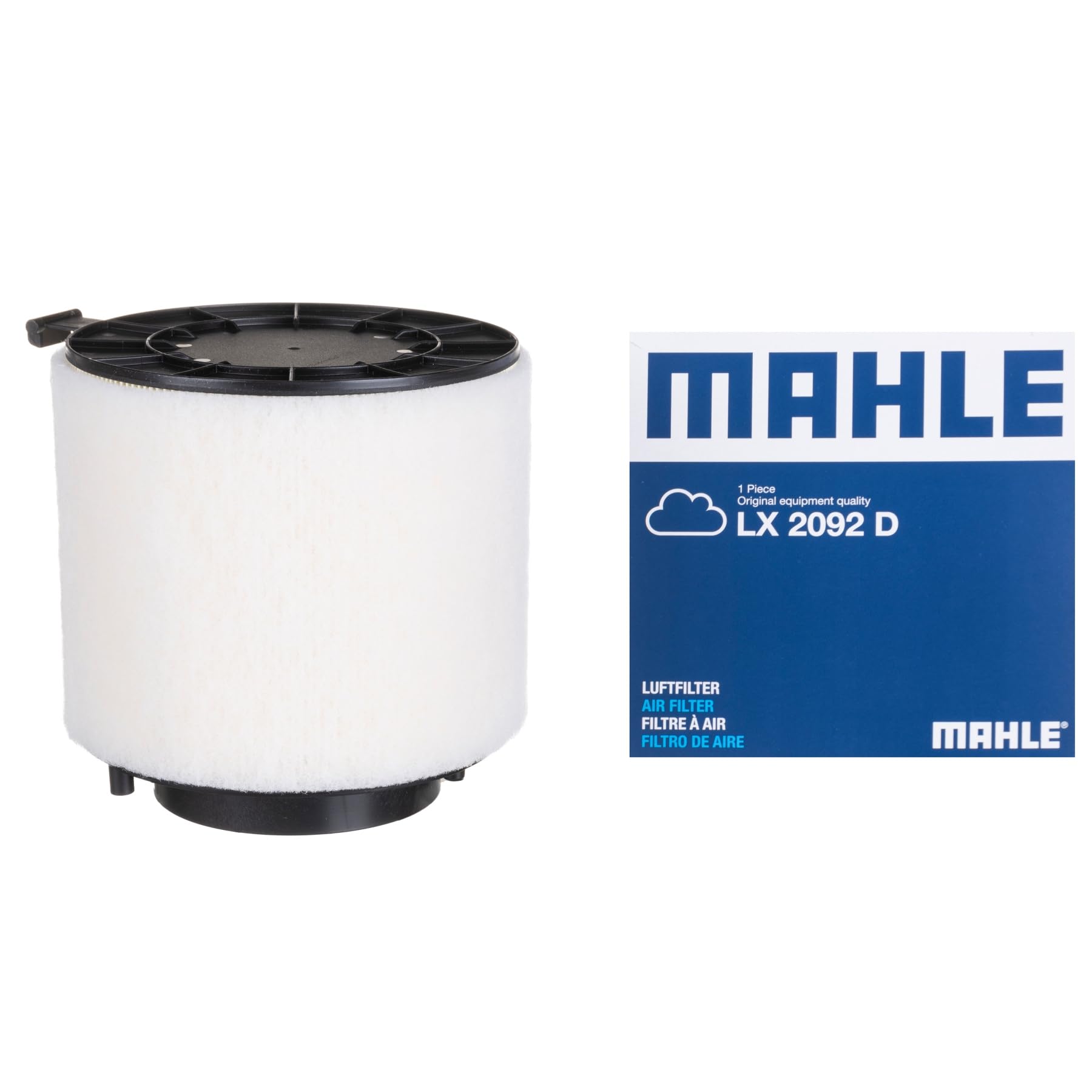 Fits FILTRY KNECHT / MAHLE LX 2092D AUDI AIR FILTER