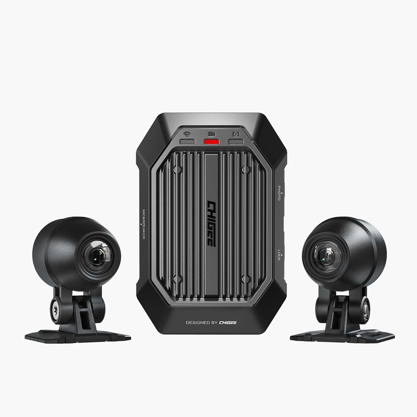 CHIGEE XR-1 Discreet Motorcycle Dash Cam – Auto Recording Front & Rear 1080P Cameras, Real-Time Voice Alerts, Impact Lock, 5GHz WiFi, IP69K-image-31