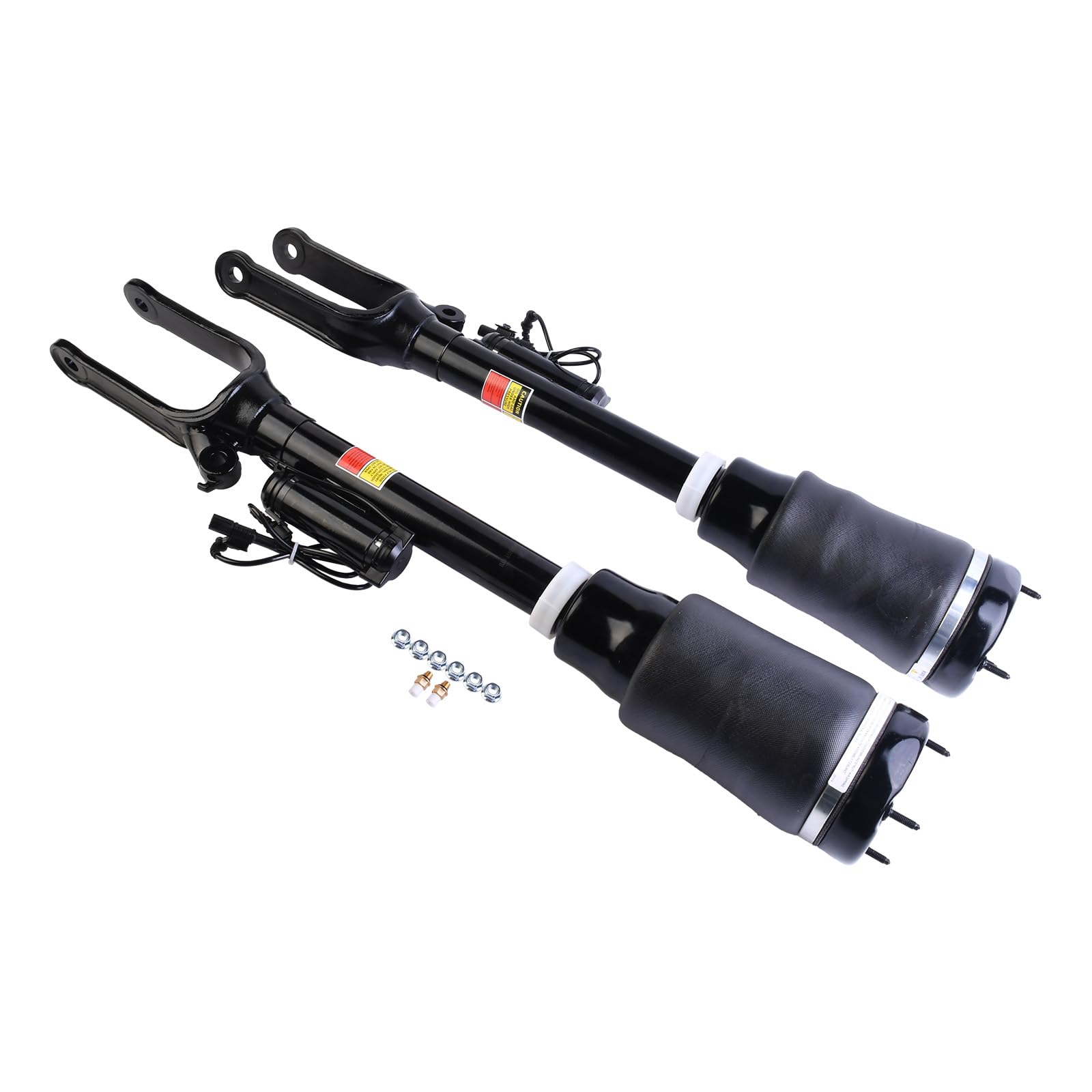 Paire d'amortisseurs à ressort pneumatique avant avec ADS Convient pour Classe ML W164 GL X164 1643204313 1643205813 1643205913 1643206013 Amortisseur Suspension pneumatique avant