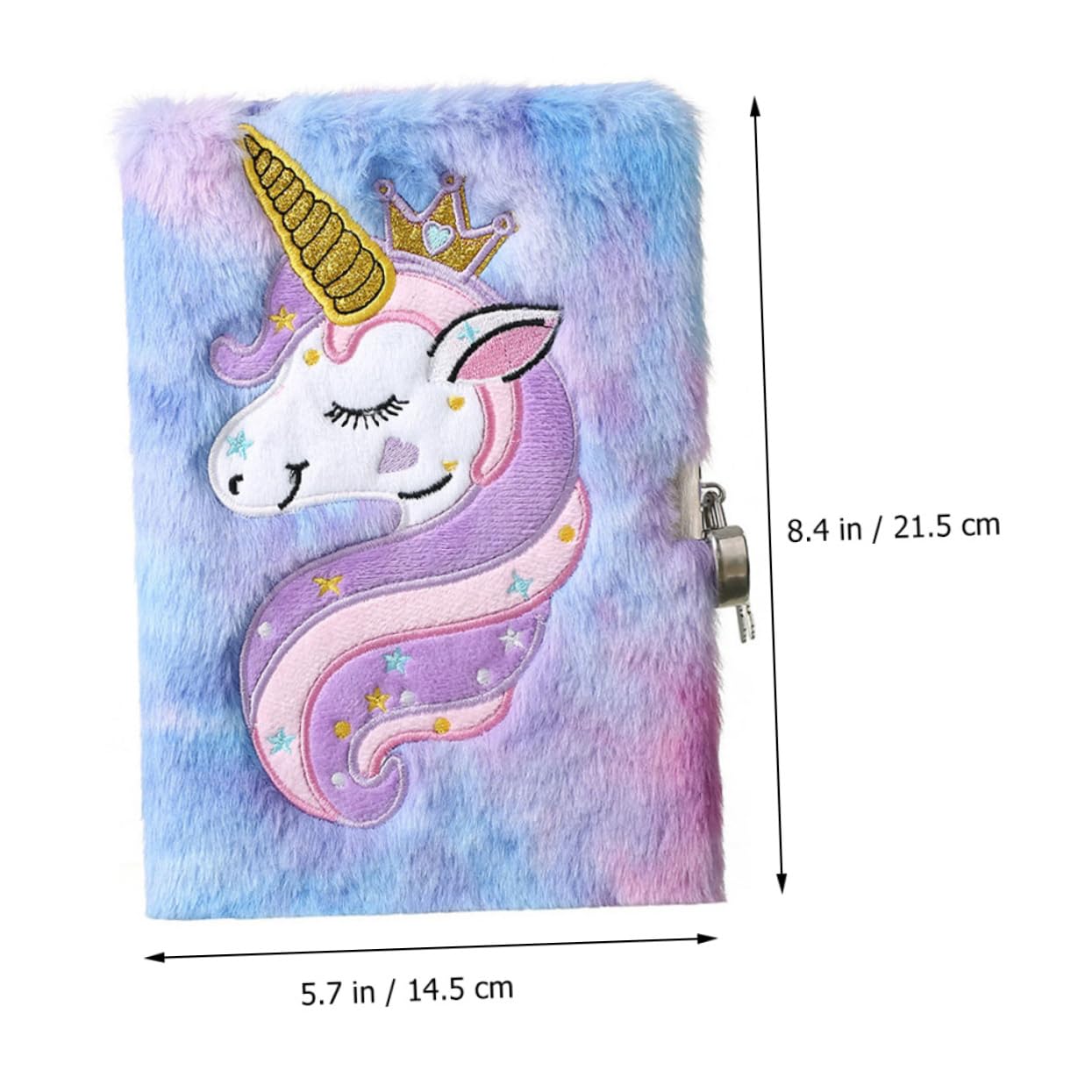 Quaderno A Fumetti Con Copertina Morbida in Peluche Diario Per Uso Quotidiano Quaderno Con Blocco Note Libro Per Scrivere Con Lucchetto Soffice Diario Per Ragazze E Studenti
