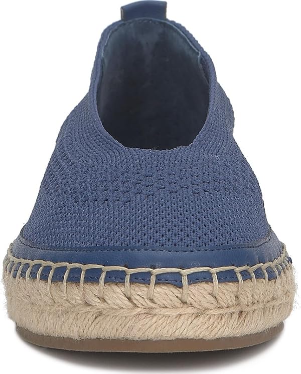 Lucky Brand Women's Orena Knit Espadrille Sandals, Dark Chambray, 8 Medium by Lucky Brand - Used condition - Image 2