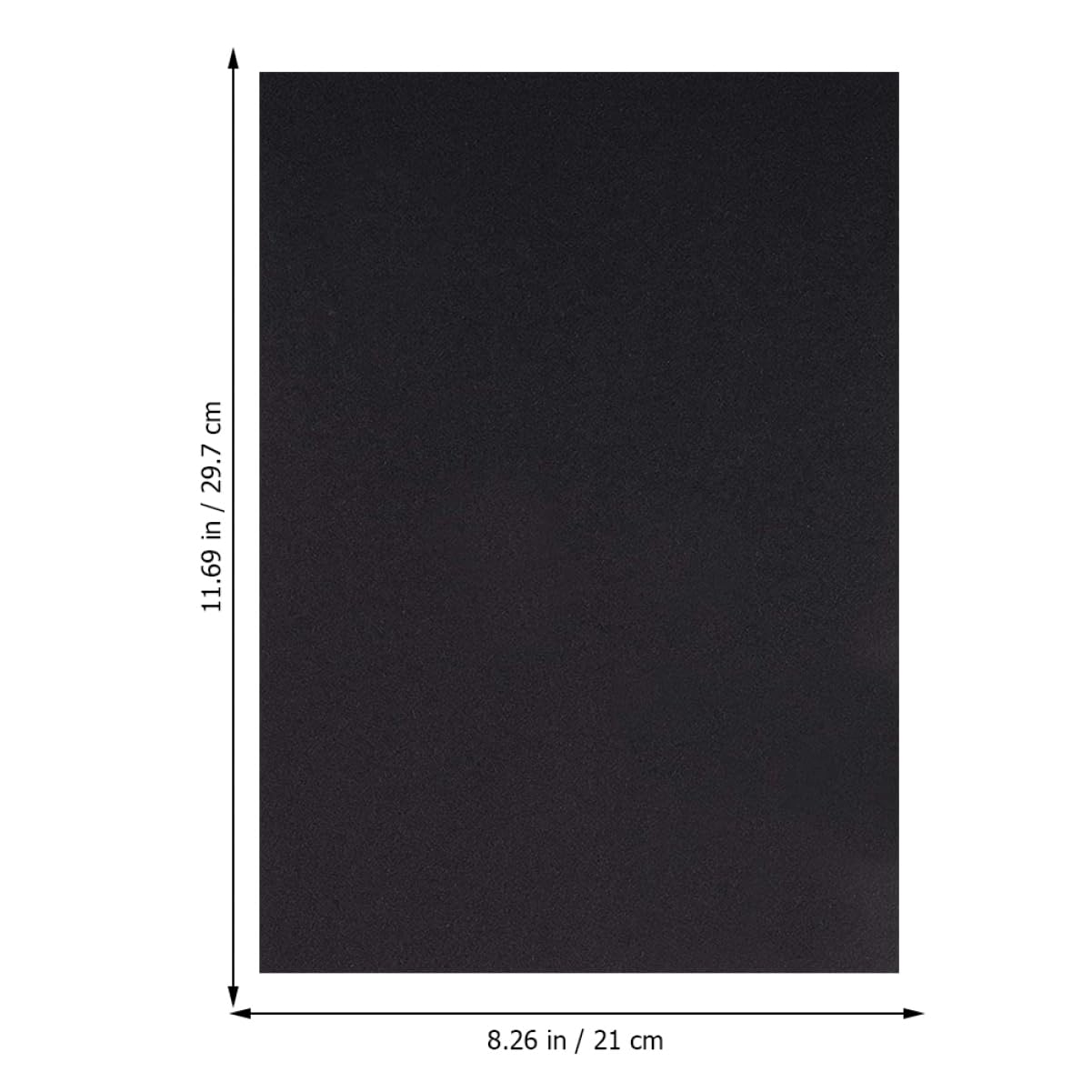 OSALADI Papier à Dessin Noir pour Garçon et Filles 100 Pièces, Épais