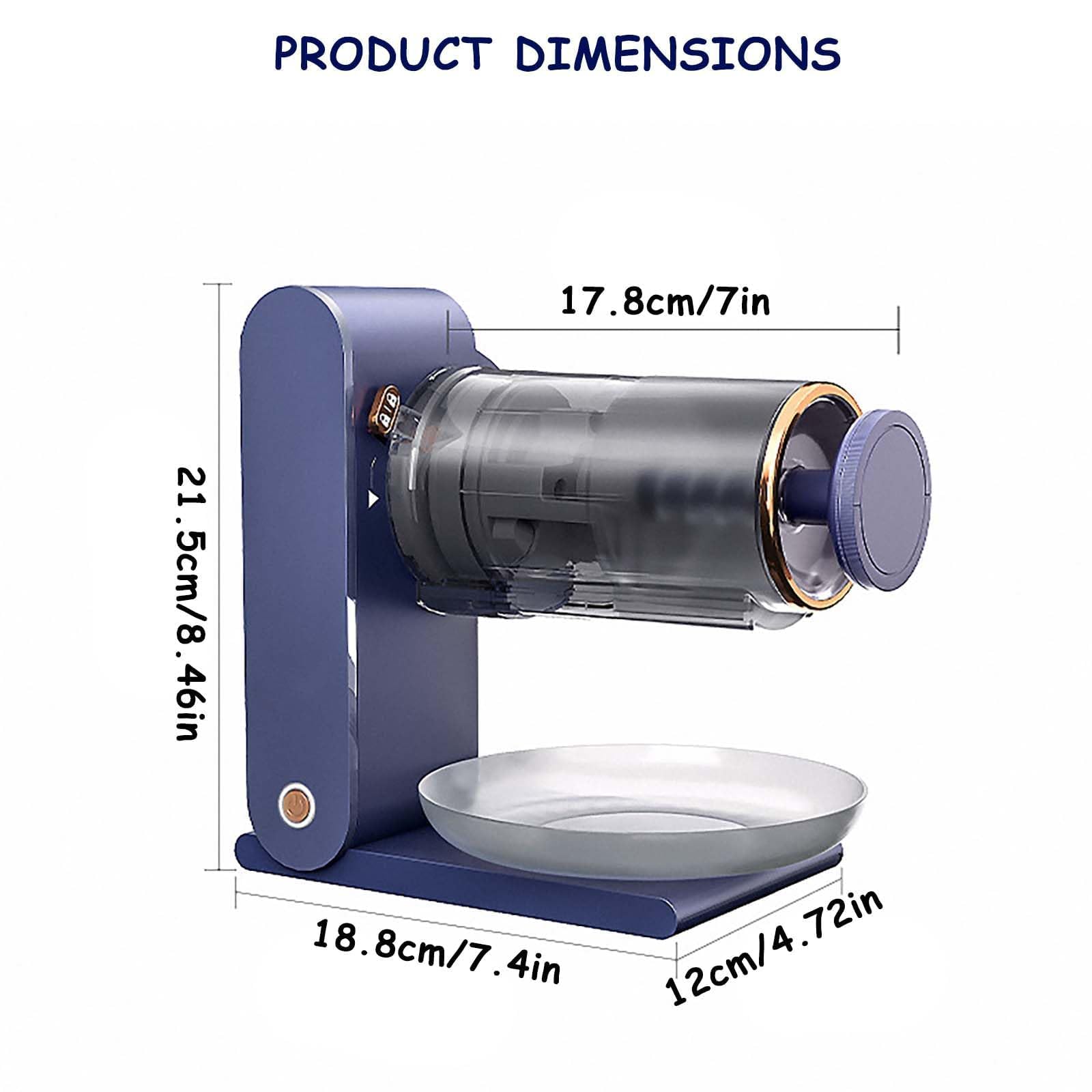 Macchina per Granite e Ghiaccio tritato, tritaghiaccio Elettrico con 2 stampi per Il Ghiaccio, Macchina per Granite da Tavolo USB per Uso Domestico