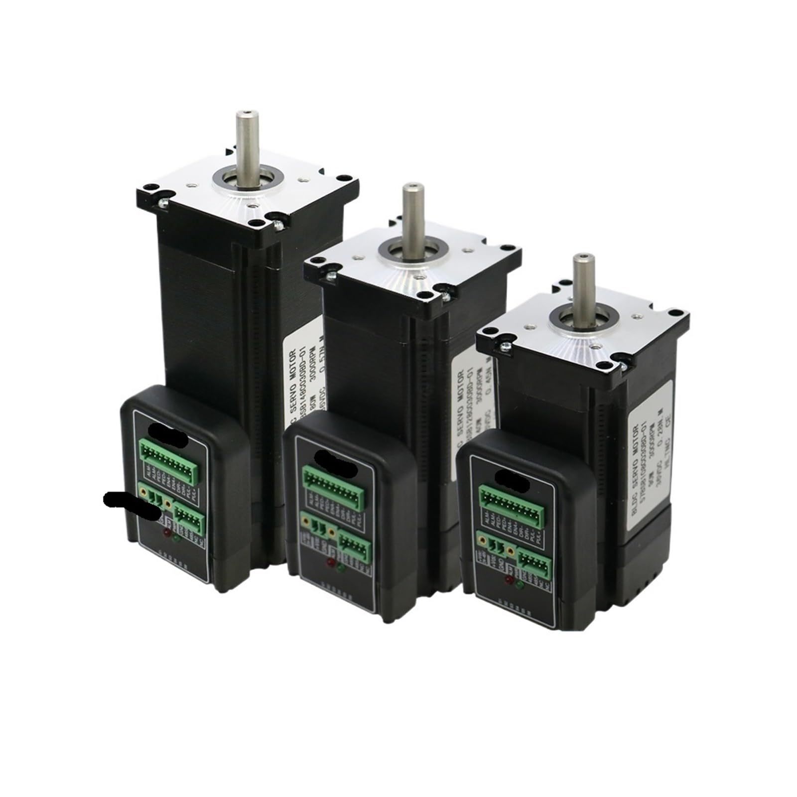 Silnik Wrzeciona, Serwomotor o dużej prędkości 3000 obr./min, kołnierz 57 mm, 90 W, 140 W, 180 W, zintegrowany napęd serwosilnika Silniki DC36V Nema 23 0,28 Nm 0,45 Nm 0,57 Nm(90w 3000rpm)