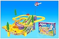 Vista 2 de Pista de carreras para autos de juguete para niños.