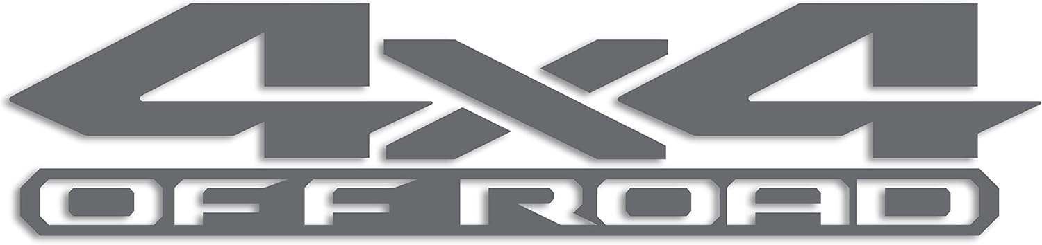 2 x Matte Black 4x4 Off Road Bedside Vinyl Decals Fits New Dodge Ram 1500 2500 3500 Power Wagon