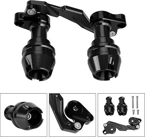 Miniatura 8 de Topteng Protectores de aluminio para YAMAHA XMAX 125 2017-19, XMAX 300 2017-19, NMAX 155 2015-20, PCX 125 2016-19, Aerox 155 2015-2019