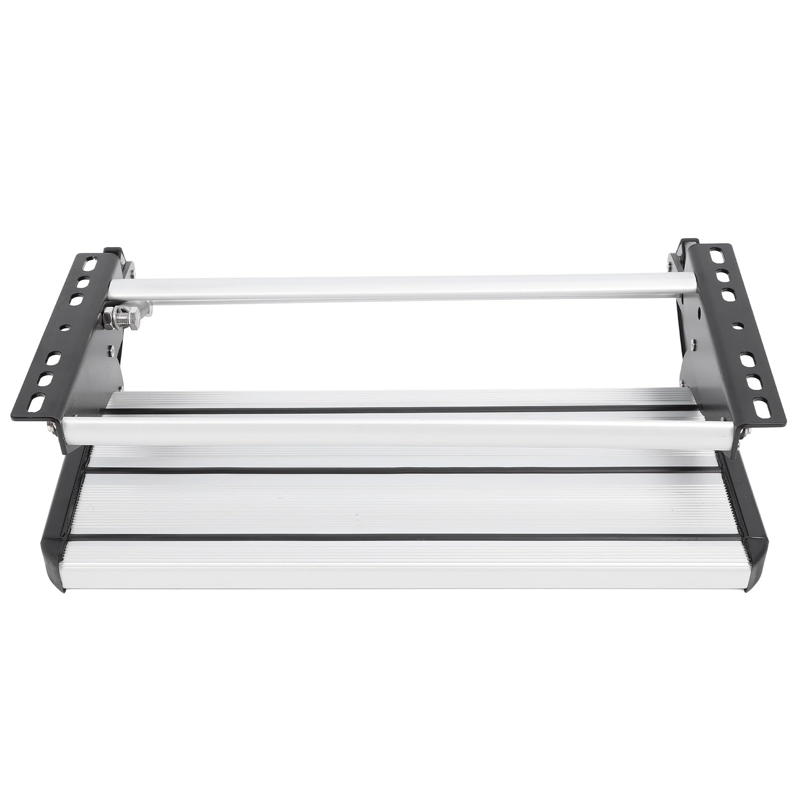 Wakects Escalón para Autocaravana, Escalera de Tijera Plegable de Aluminio, Antideslizante, Capacidad 200 Kg
