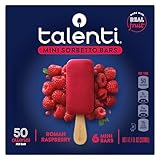 Talenti Mini Sorbetto Bar Roman Raspberry 6 count Dessert With 50 Calories Per Bar 11.1 oz