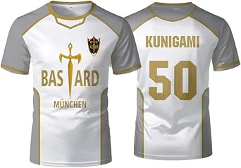 MIAOCOS Short Sleeve T-Shirt Cosplay Jersey Lucky NO.Shirt Sports Casual Top