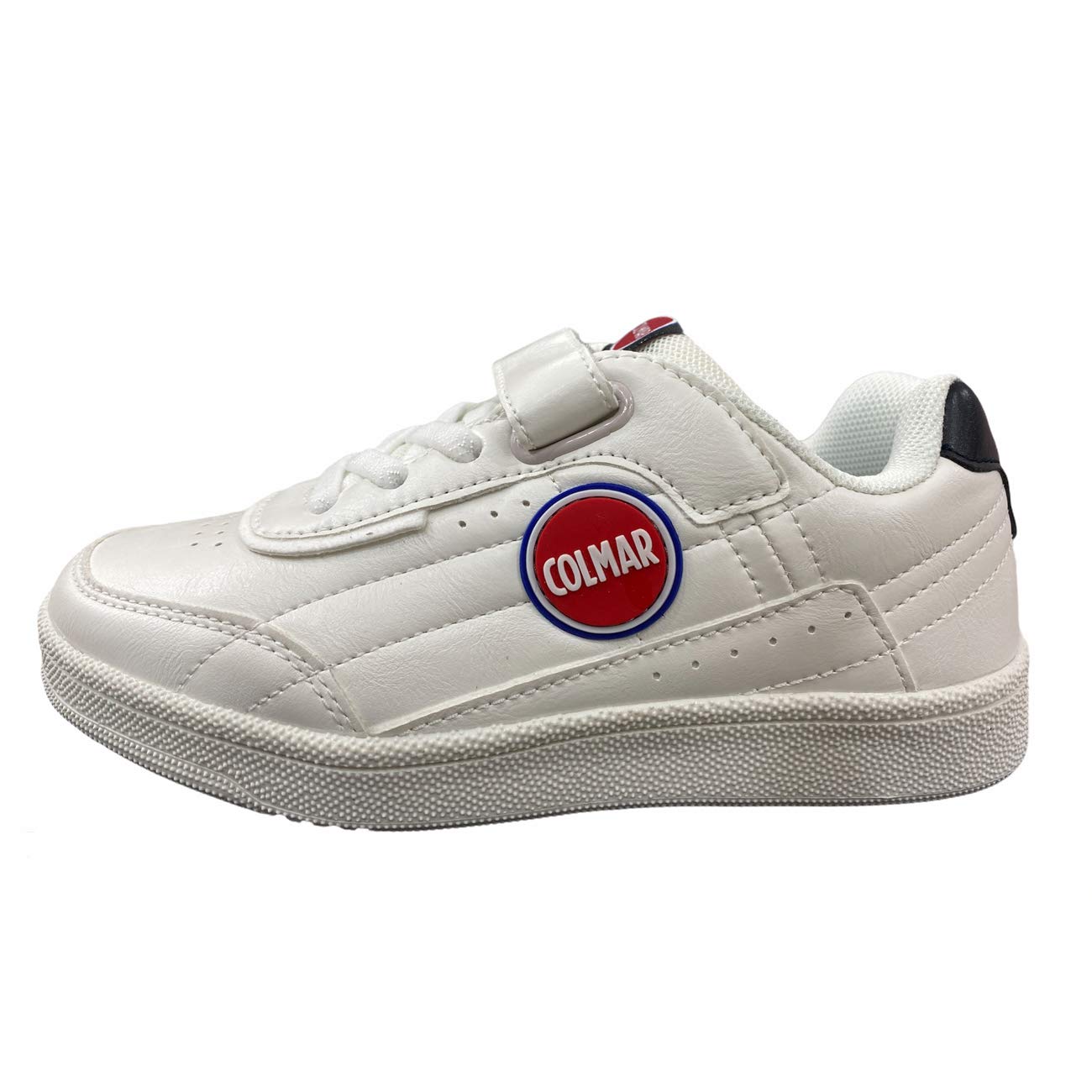 Basket Colmar Foley Bounce bébé en cuir blanc chaussure confortable été 29 - 3