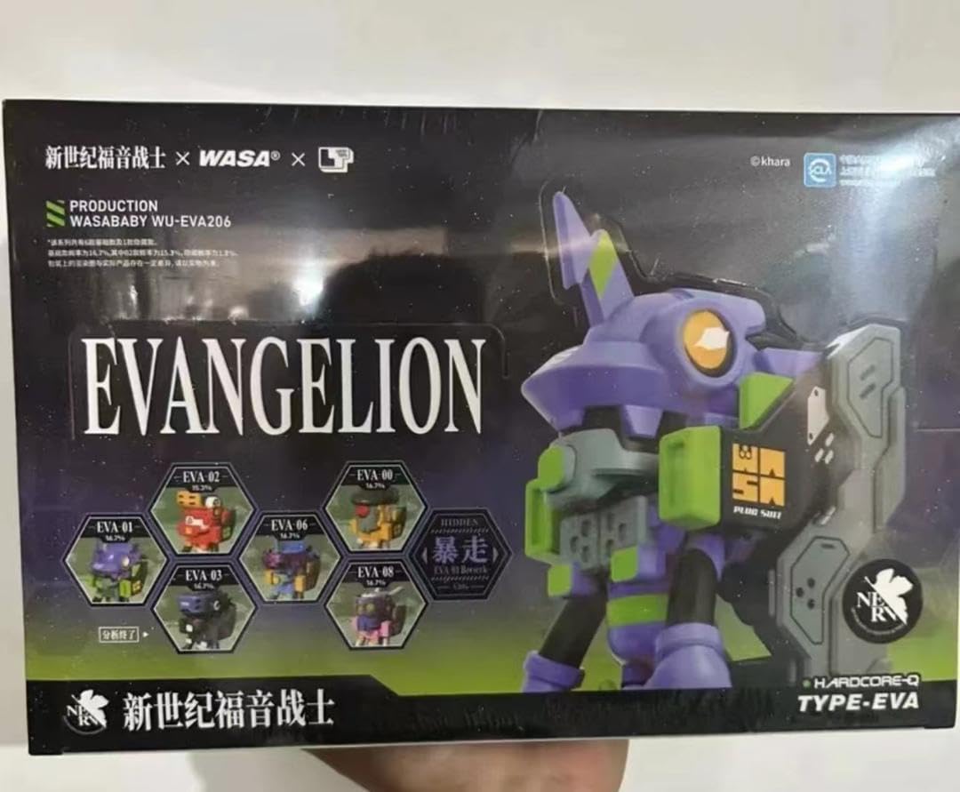 新品未開封　【WASA エヴァ　EVANGELION】2BOX 合計12個 WASA×エヴァンゲリオン ブラインドBOX 全6種を開封 - YouTube