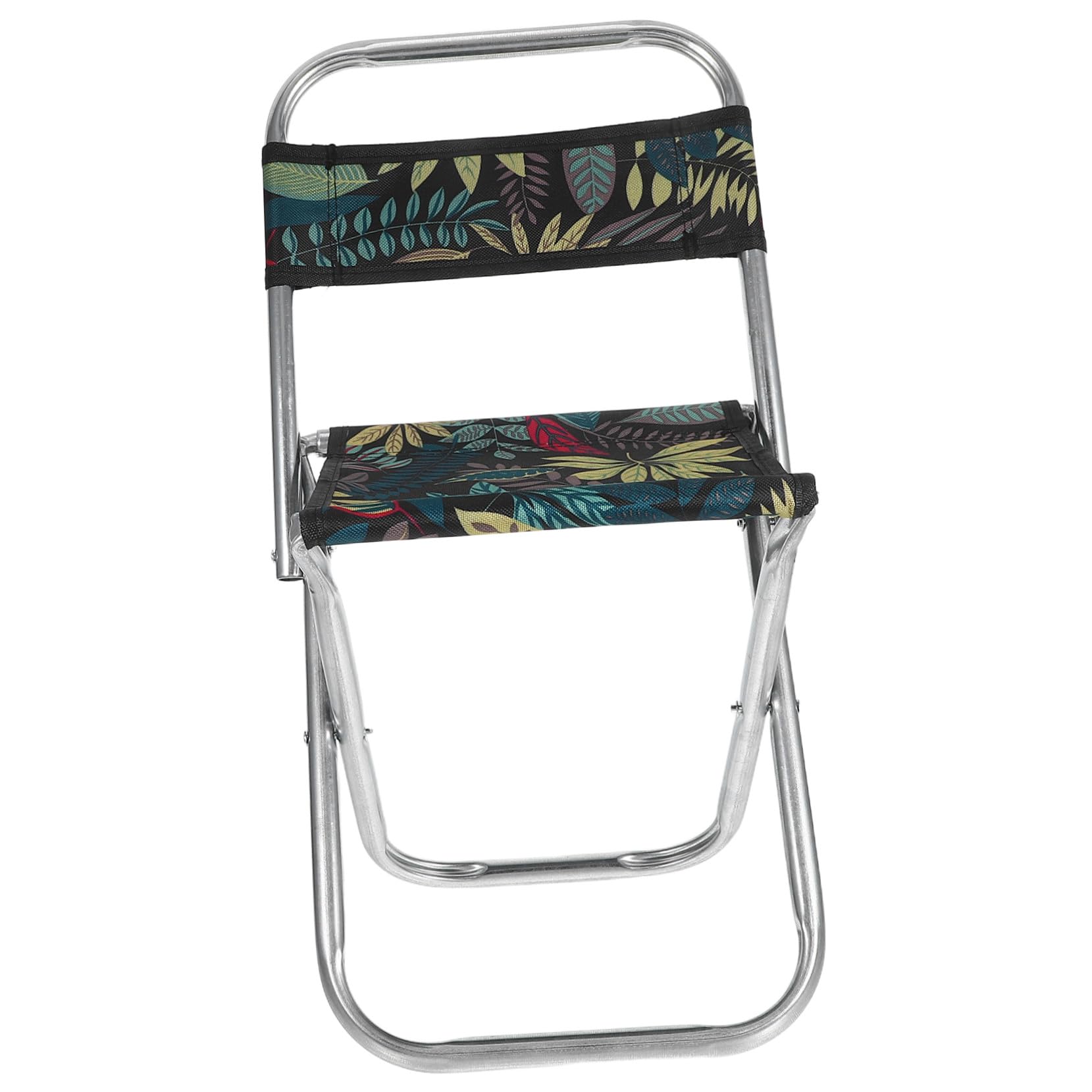 Garneck Klapphocker Edelstahl Oxford Gewebe Faltbar Für Outdoor Camping Grillpartys Bis 90 Kg Mit Rückenlehne