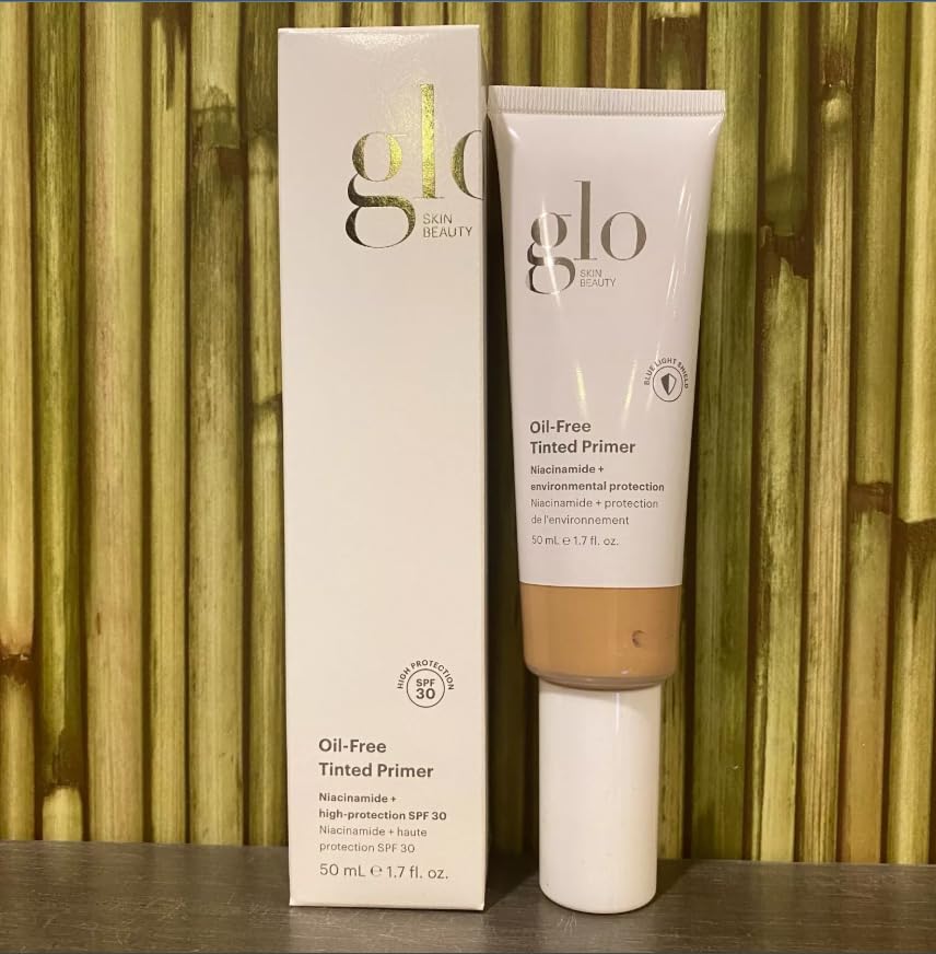 Glo Skin Beauty Oil-Free Tinted Primer SPF 30 - Mineral Makeup for Face, 4-in-1 Foundation Primer, Sheer Coverage, Skincare & Sunscreen With Broad Spectrum UVA/UVB Protection (Medium), 1.7 Fl Oz - Image 6
