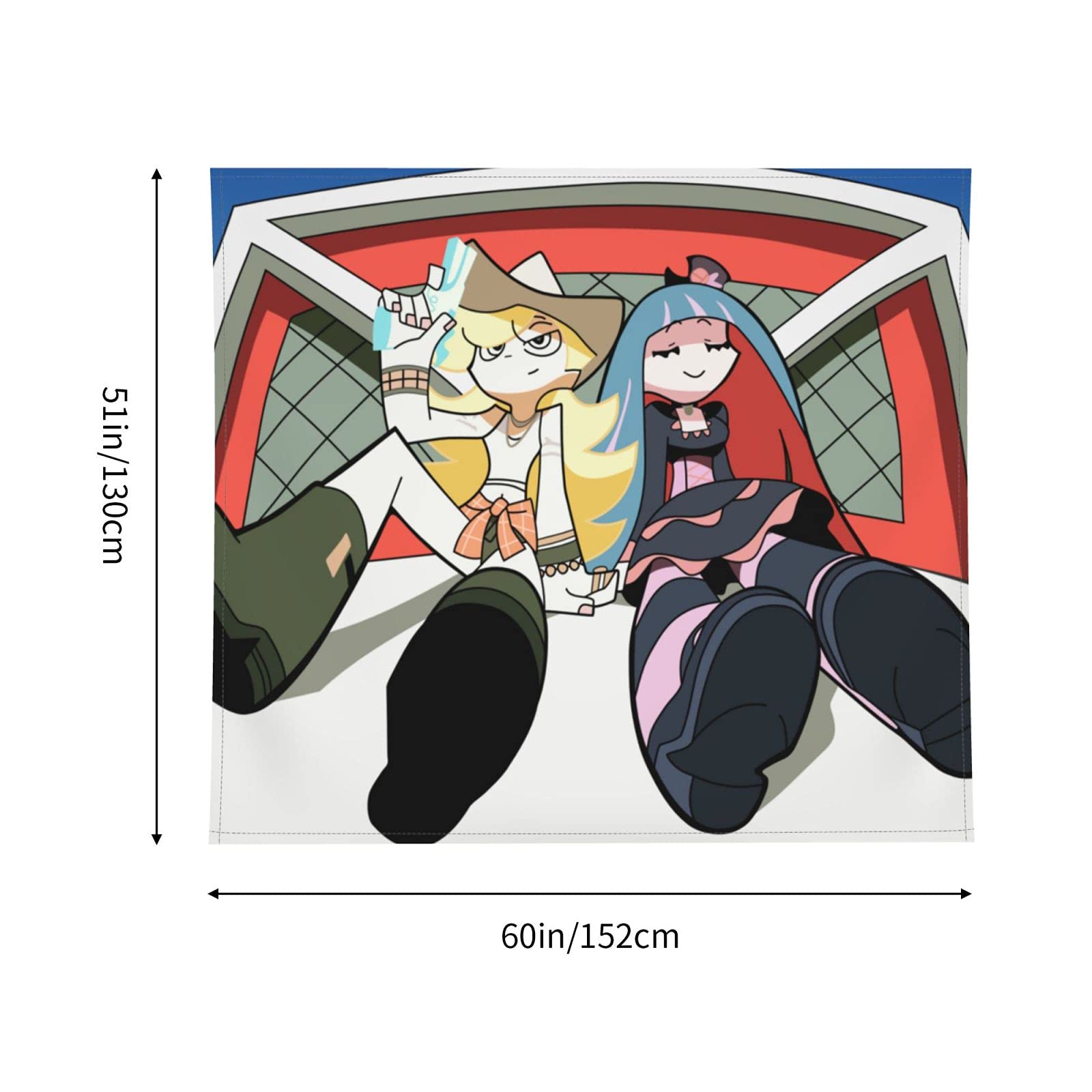 パンティ＆ストッキング THEキャラ 特賞　特大タペストリー　ポリエステル パンティ＆ストッキング THEキャラ 特賞 特大タペストリー