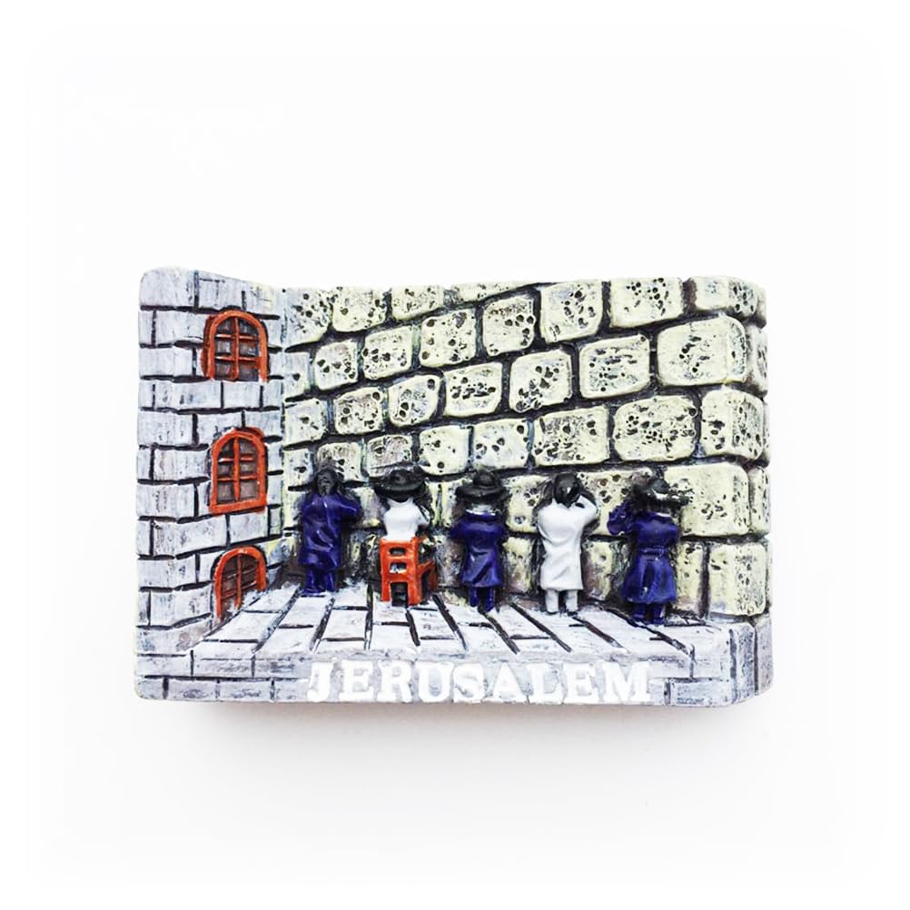Israel Palestine Jerusalem Monument Wailing Wall Magnet Kitchen Fridge Decorated Magnet