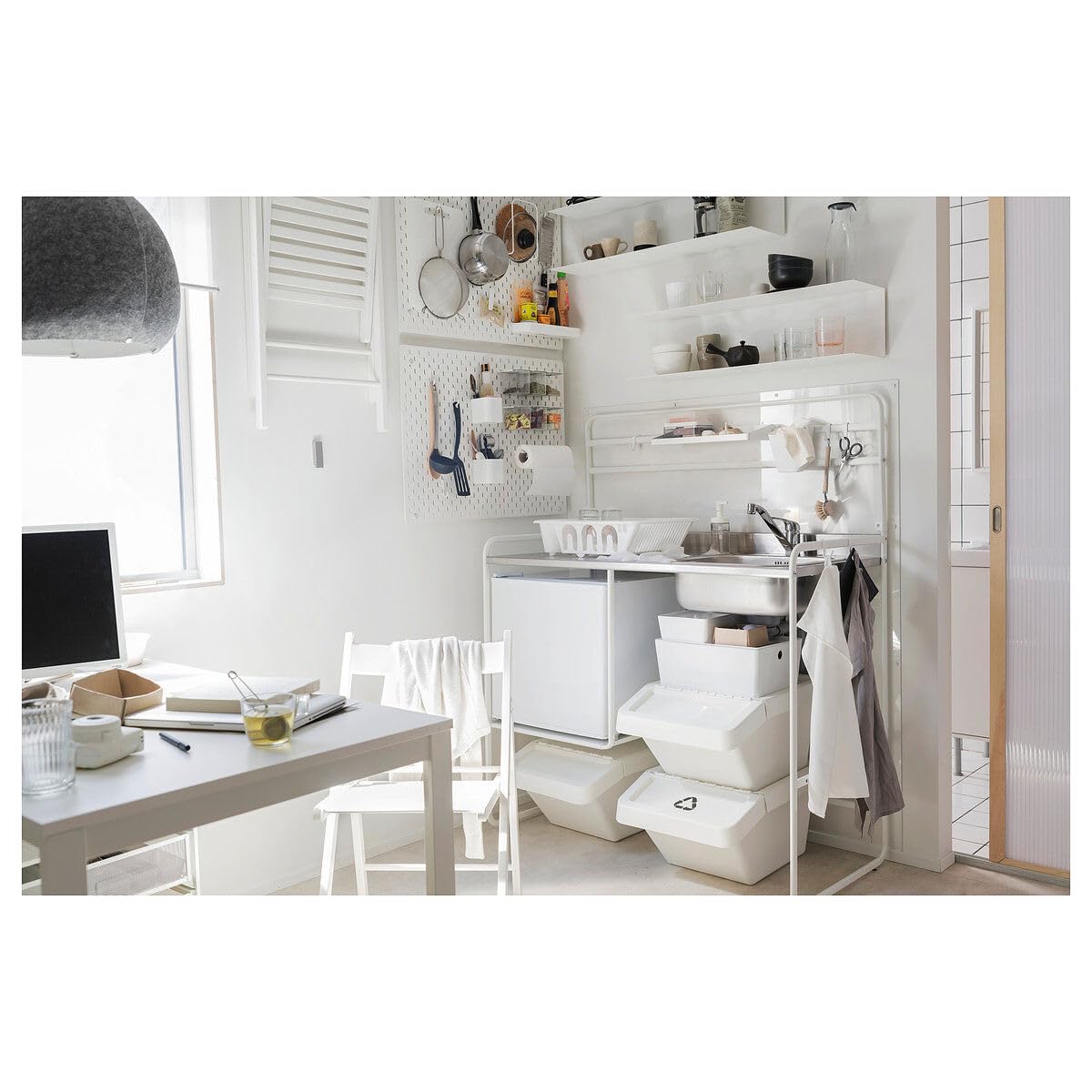 IKEA SUNNERSTA Mini-Küche 112x56x139cm