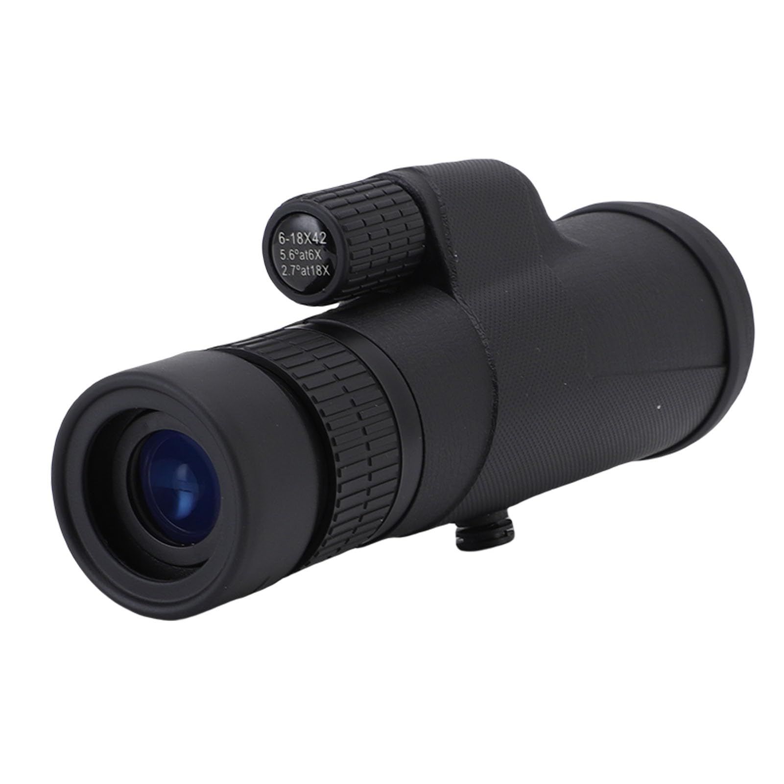 Eujgoov Telescopio Monoculare, Monoculare Ad Alta Potenza con Zoom 6x-18x con Armatura in Gomma per il Birdwatching, Campeggio Ed Escursionismo