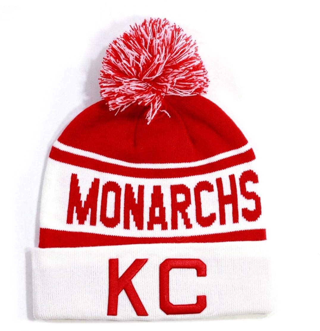 Big Boy Headgear NLBM Negro Leagues Beanie Kansas City Monarchs Red & White