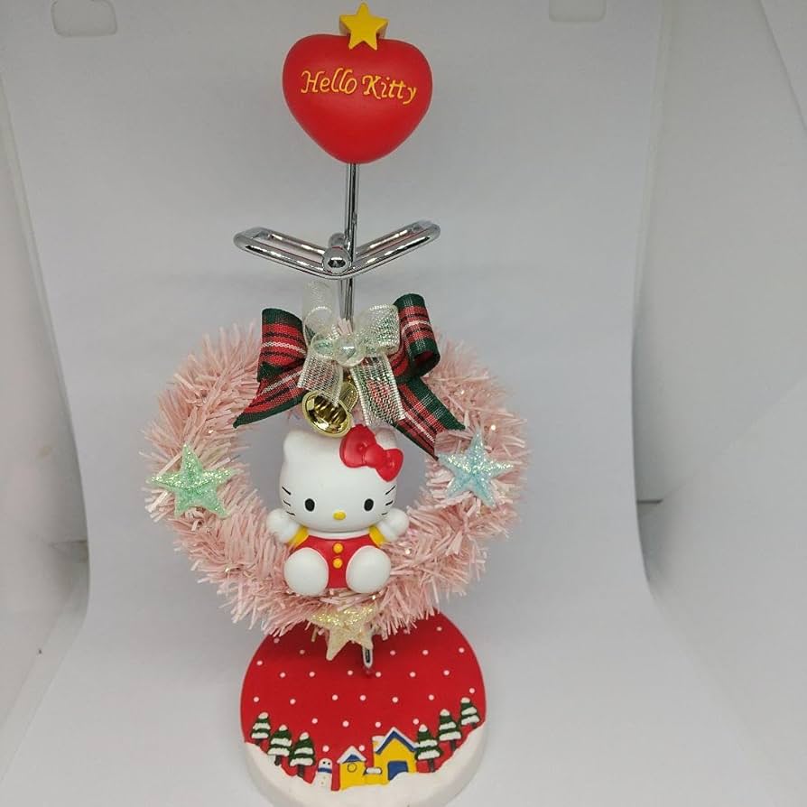 2870 ハローキティクリスマスリース SWAROVSKI スワロフスキー ハローキティ サンタクロース