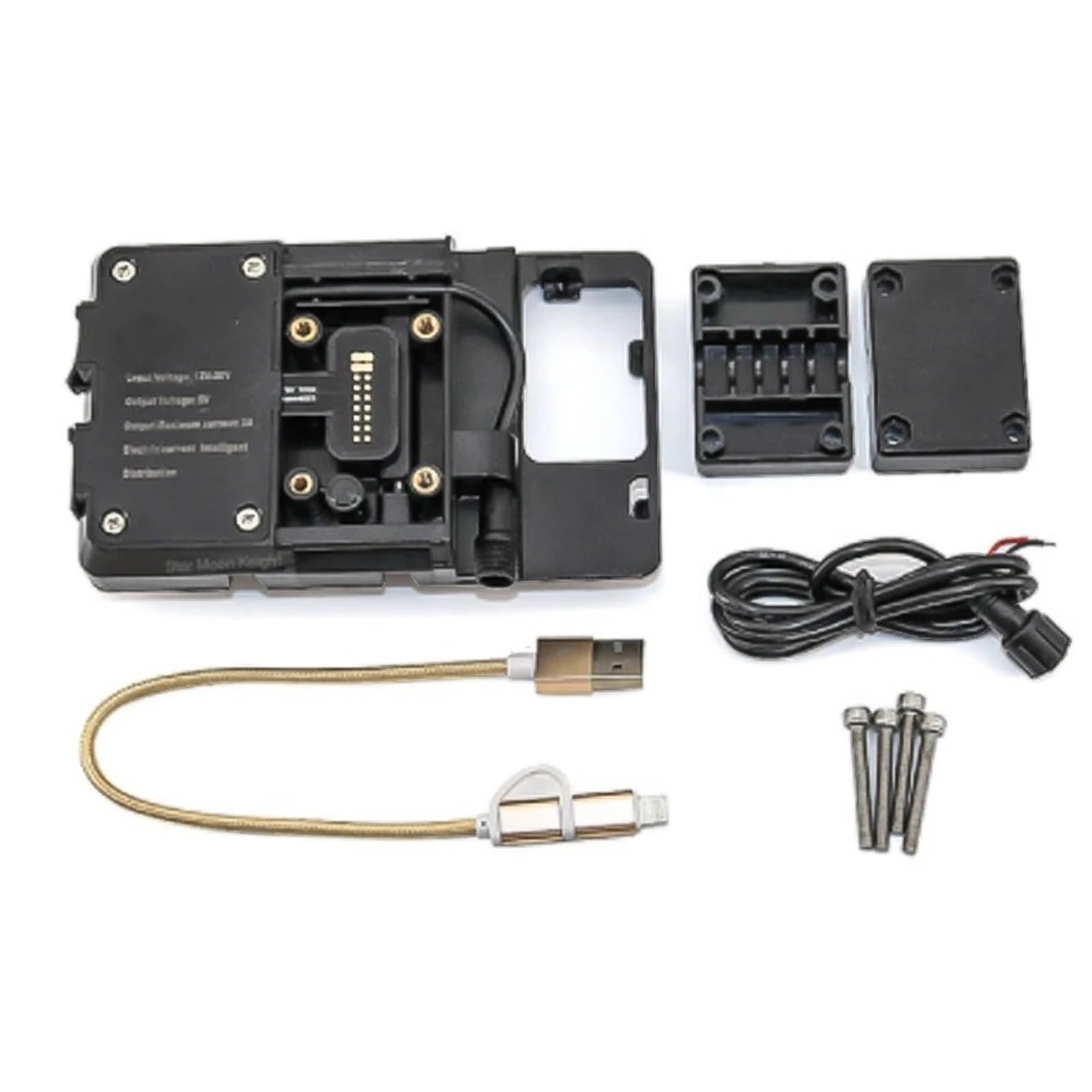 Support de Navigation Support Plaque GPS pour BMW F850GS ADV 2018 2019, Accessoires, Navigation GPS, téléphone, Adaptateur Support De Navigation GPS pour Moto(USB Phone Holder)