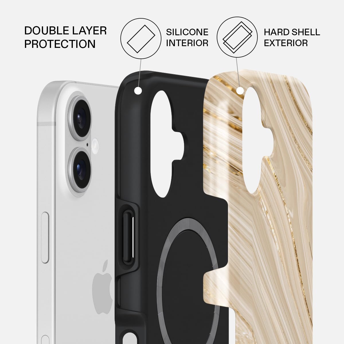 BURGA｜バーガ｜iPhoneケース｜iPhone17｜スマホリングセット Amazon.co.jp: BURGA (バーガ) ユニセックス 携帯電話ケース iPhone 17