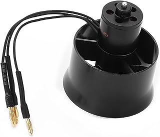 Alomejor QX Motor 30mm EDF 6 Blades Ducted Fan with QF1611 14000KV 2 4S Brushless Motor 16x25mm for RC Airplane