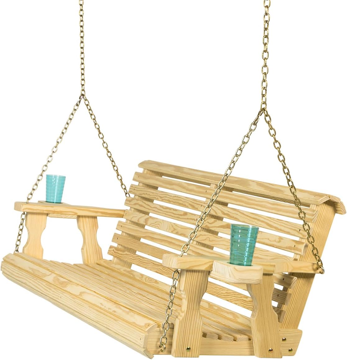 Rollback Swing with Chains and Cupholders