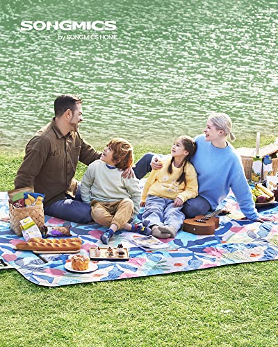 Couverture de pique-nique hydrofuge SONGMICS grand tapis lavable machine