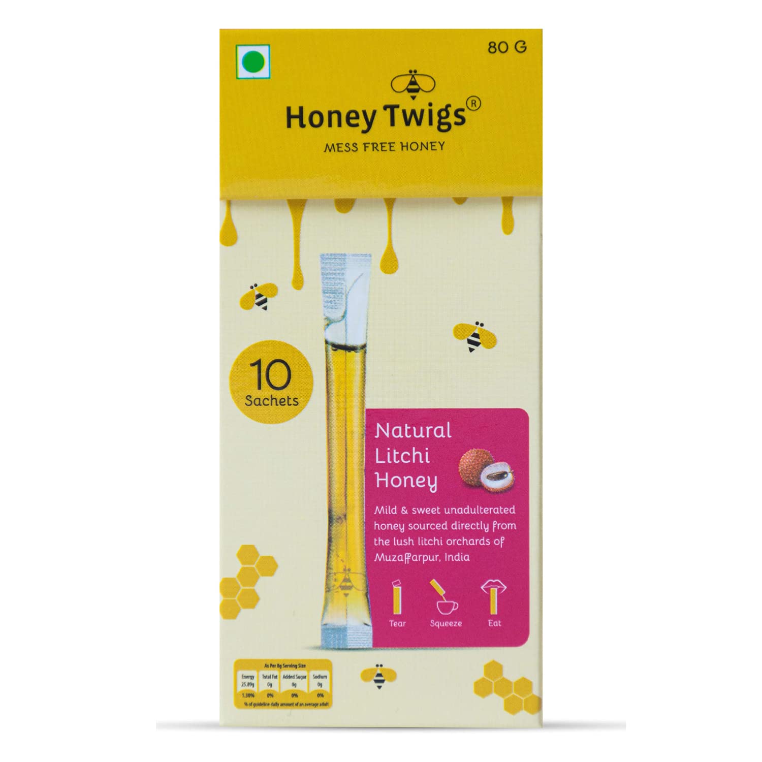 See full amazon price history chart for Honey Twigs Litchi Honey | 100% Natural & Pure Honey, 80gms (10 Single Sachets ) | Grade A Honey - Traceable Source | Zero Additives | Zero Added Sugar | for Overall Immunity Honey Twigs Litchi Honey | 100% Natural & Pure Honey, 80gms (10 Single Sachets ) | Grade A Honey - Traceable Source | Zero Additives | Zero Added Sugar | for Overall Immunity (B01B7Q40KQ) Amazon Price History, Amazon Price Tracker