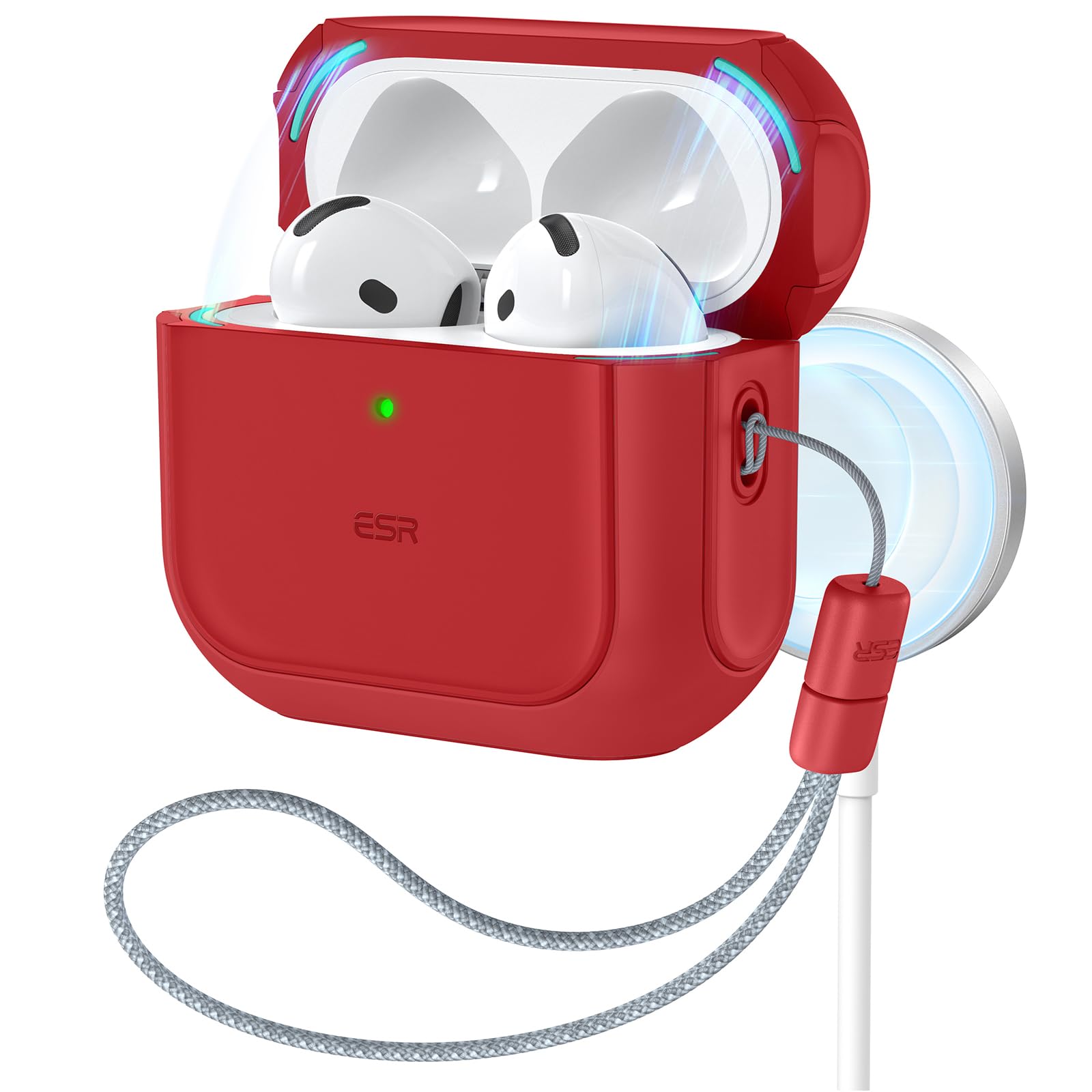 Amazon | ESR AirPods4 ケース AirPods 第4世代 ケース(2024) （USB-C