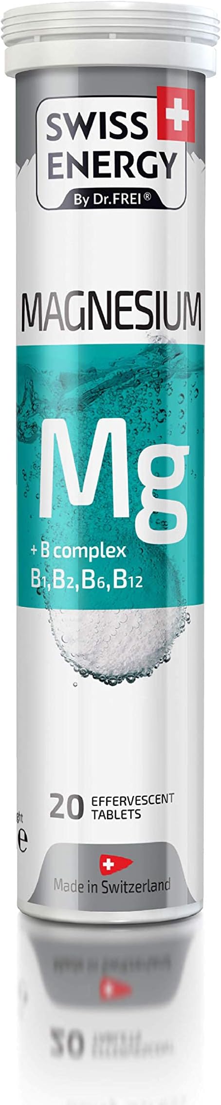 by Dr. Frei Magnesium + B Complex, 20 Effervescent Tablets