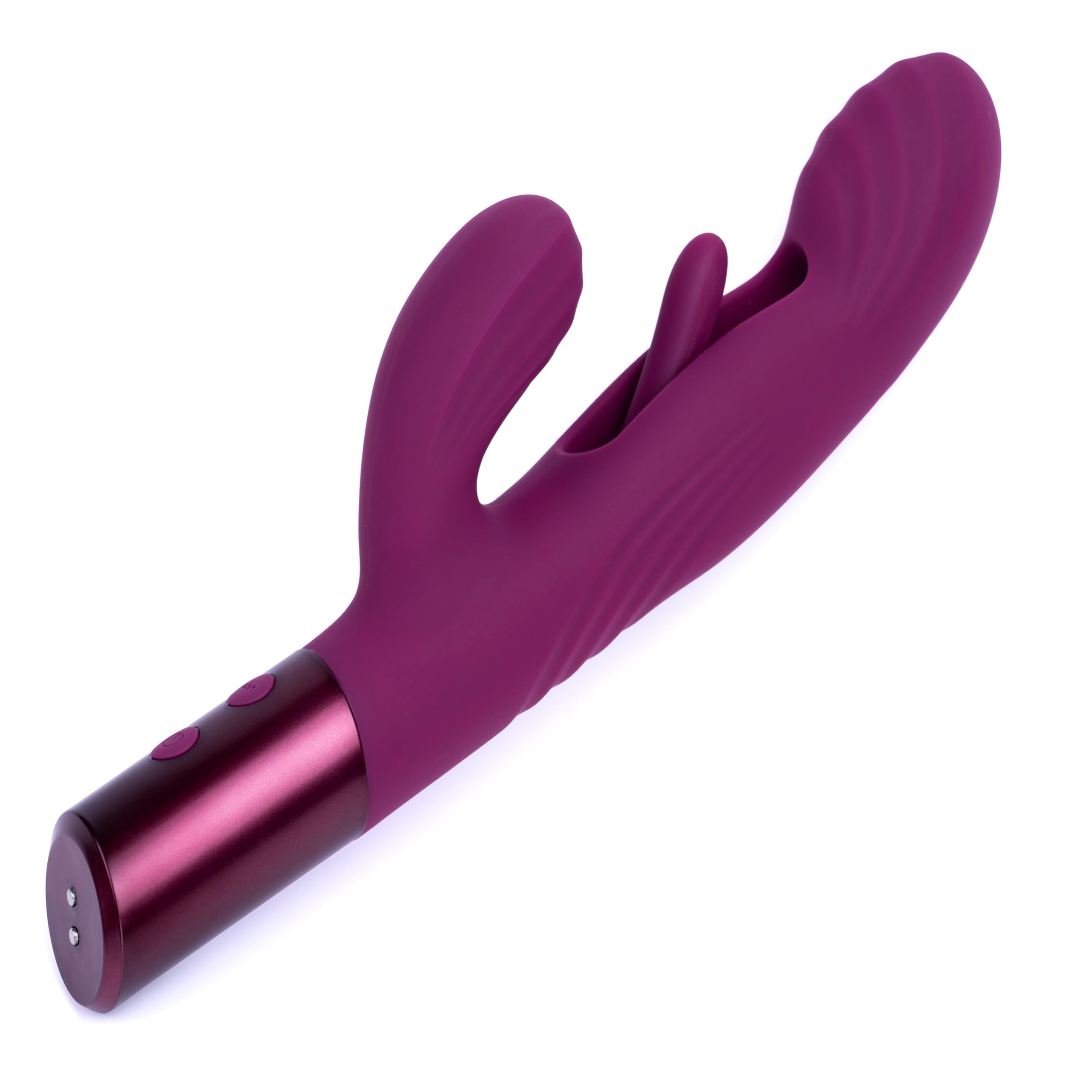 SELOVE Fluttery Vibratore Rabbit Punto G e Clitoride (Viola Intenso)
