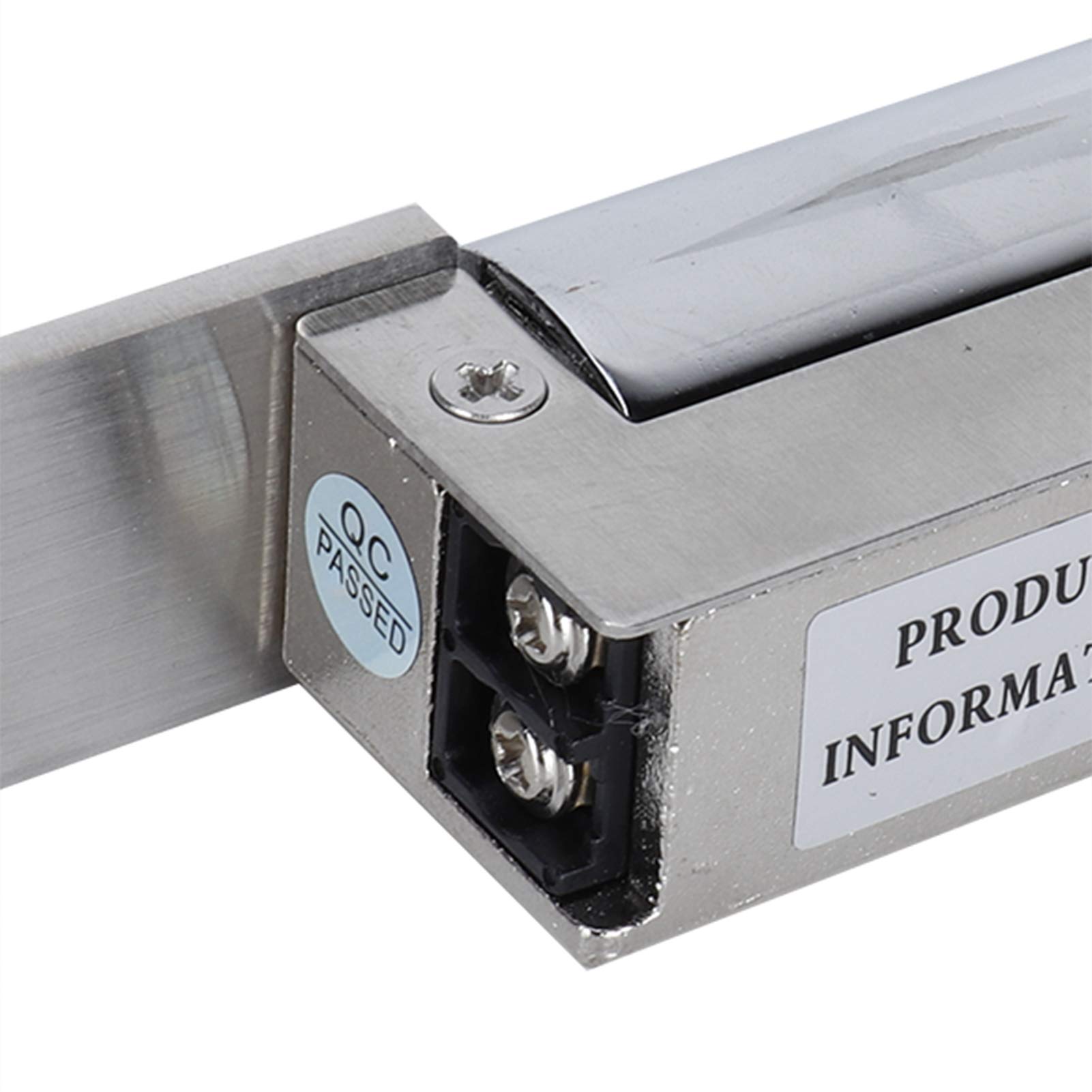 Serrure d'accès électrique, serrure cathodique 12V cadre de porte étroit gâche électrique accessoire de serrure domestique fournitures pour la maison pour les immeubles de bureaux campus