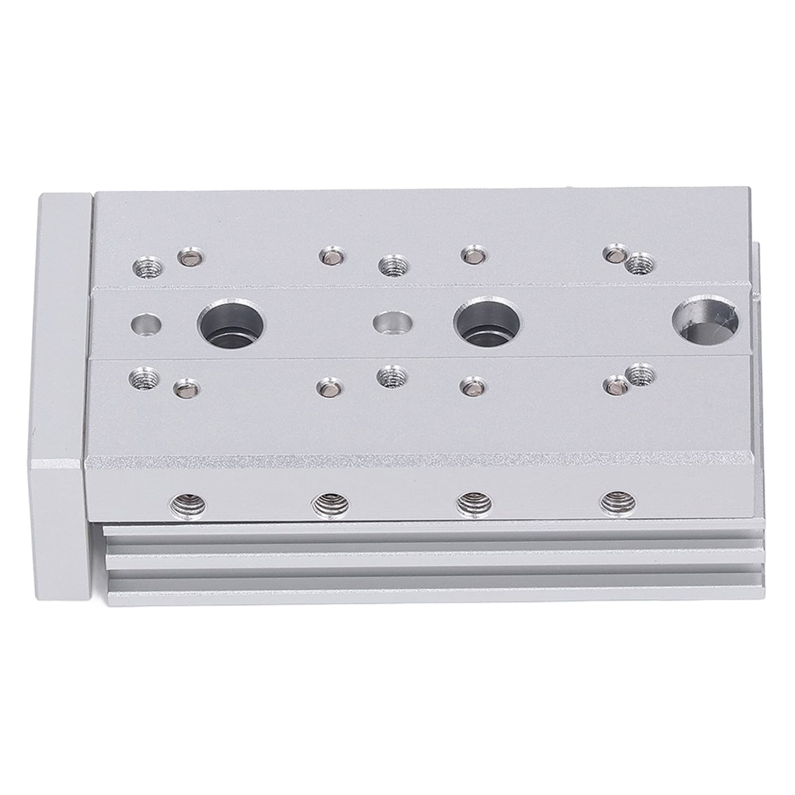 CILINDRO NEUMÁTICO DOBLE VÁSTAGO DOBLE ACCIÓN ALEACIÓN DE ALUMINIO ACERO INOXIDABLE M5X08 CILINDRO NEUMÁTICO DE AIRE PARA VARIAS APLICACIONES (HLQ8-40S)