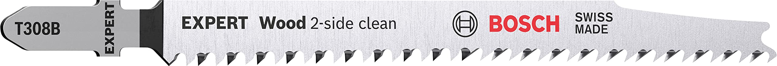 Bosch EXPERT T308B Wood Clean Cut Jigsaw Blades Pack of 3