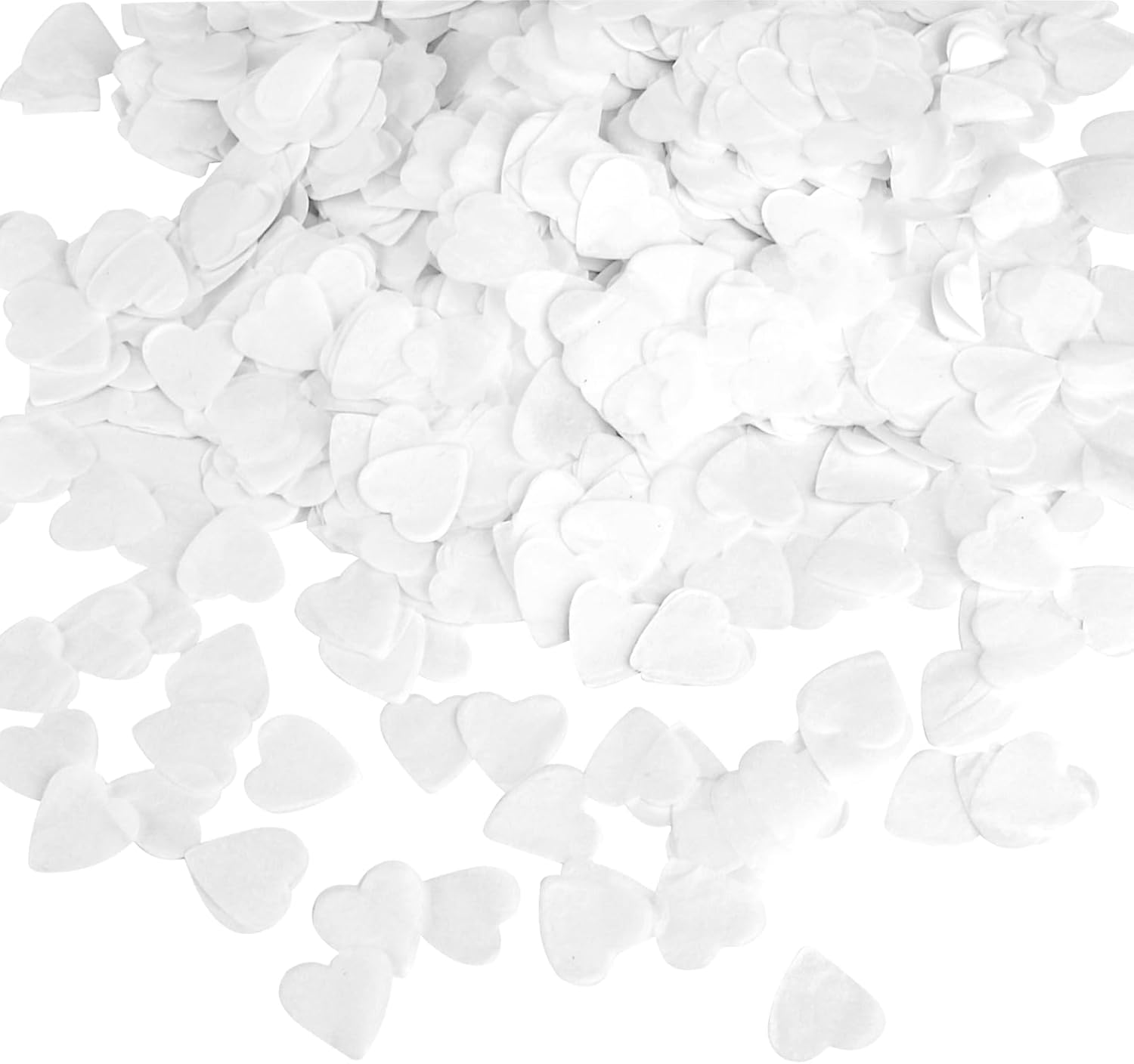 6000Pcs Confetti Biodegradable 60g Ecofriendly Heart Shaped Paper