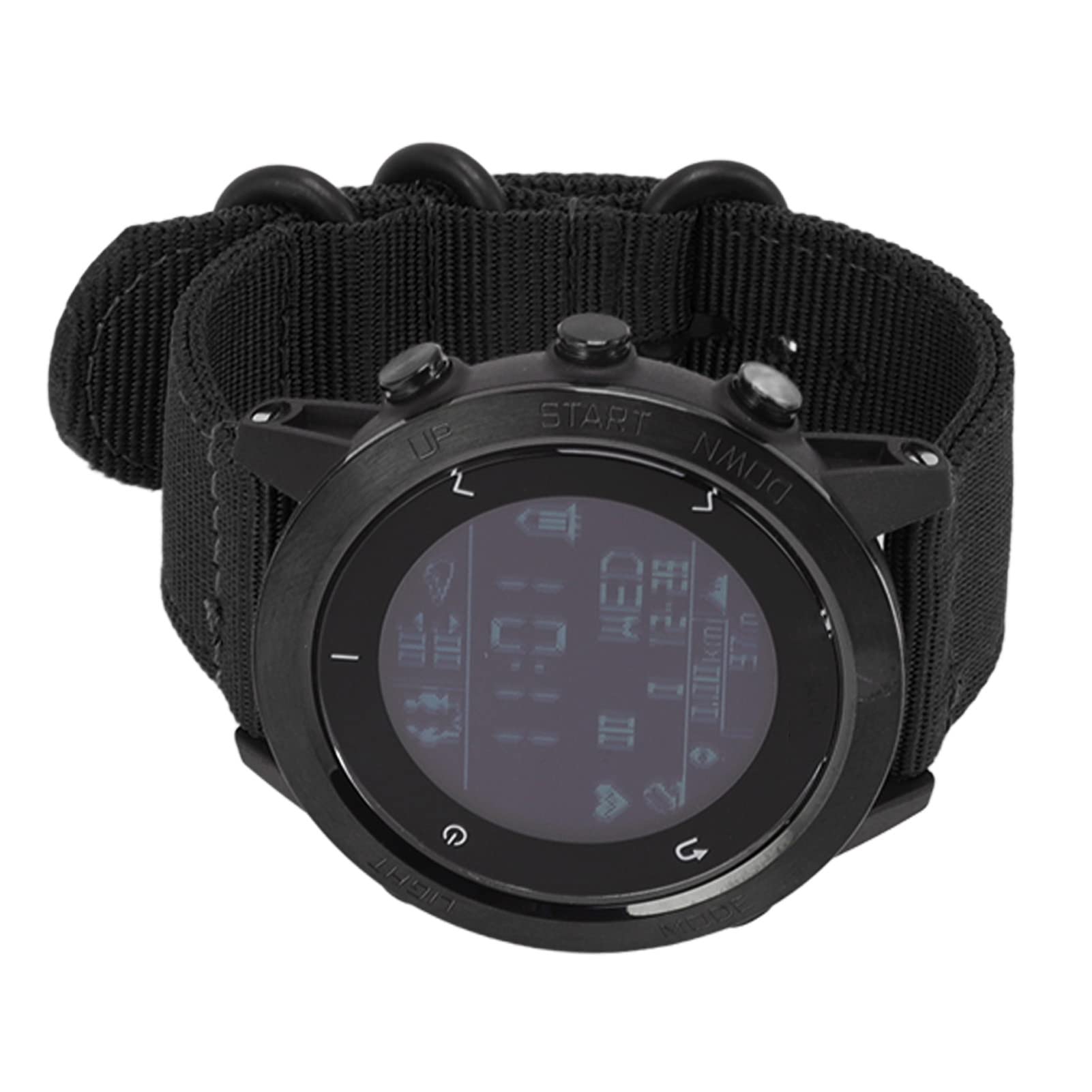 Smartwatch da Uomo Orologio Sport Orologio Immersione Sottomarina con Altimetro Gps Bousson Barometro Allarme Allarme (#1)